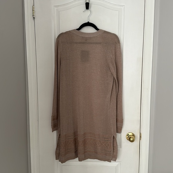 Sparkly mauve cardigan - Picture 3 of 4